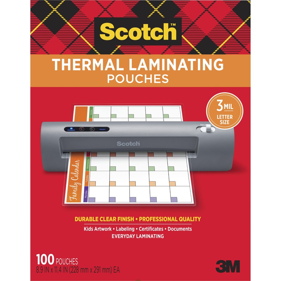 Best BL3 9x11.5 inch Letter Size Laminating Pouches 500 Pack for sale online