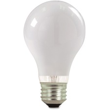 Satco 29-watt A19 Halogen Bulb - 29 W - 120 V AC - A19 Size - Soft White Light Color - E26 Base - 1000 Hour - 4940.3F (2726.8C) Color Temperature - Dimmable - Energy Saver - 2 / Box