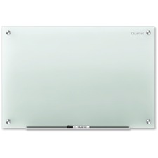 Quartet Infinity Non-Magnetic Glass Dry-Erase Board - 48" (4 ft) Width x 36" (3 ft) Height - Frost Glass Surface - Rectangle - 1 Each