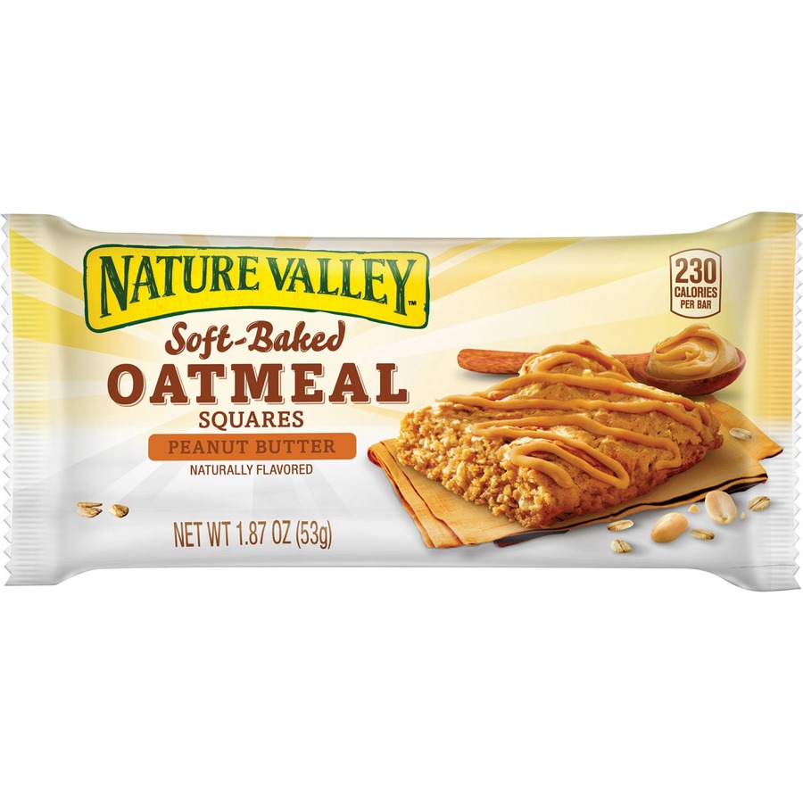 Gnmsn43402 Nature Valley Nature Valley Soft Baked Oatmeal Bars Peanut Butter Dark Chocolate 15 Box Office Supply Hut