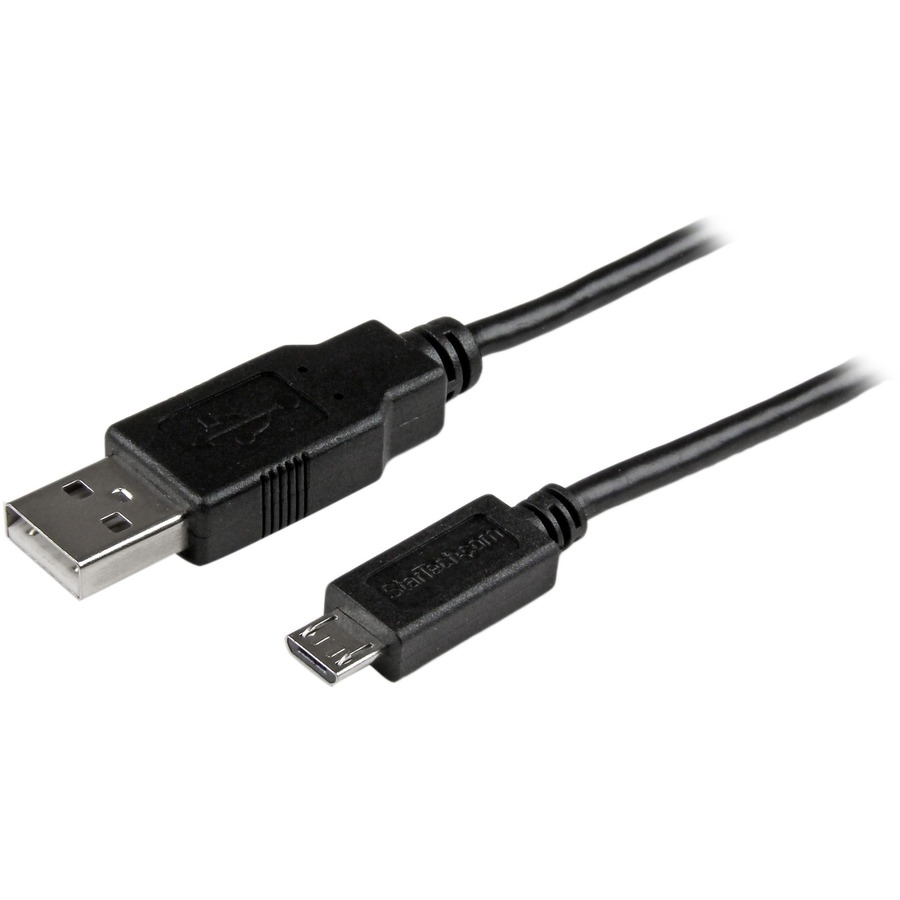 indhold stun Kapel StarTech.com 3m 10 ft Long Micro-USB Charge and Sync Cable M/M - USB 2.0 A  to Micro USB - 24 AWG - Charge your power-hungry mobile devices with this  24 AWG Micro-USB