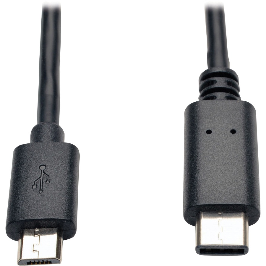 Tripp Lite USB 2.0 Hi-Speed Cable Micro-B Male to USB Male - USB - 60 MB/s - 6 ft - 1 x Micro-B Male USB - 1 x Type
