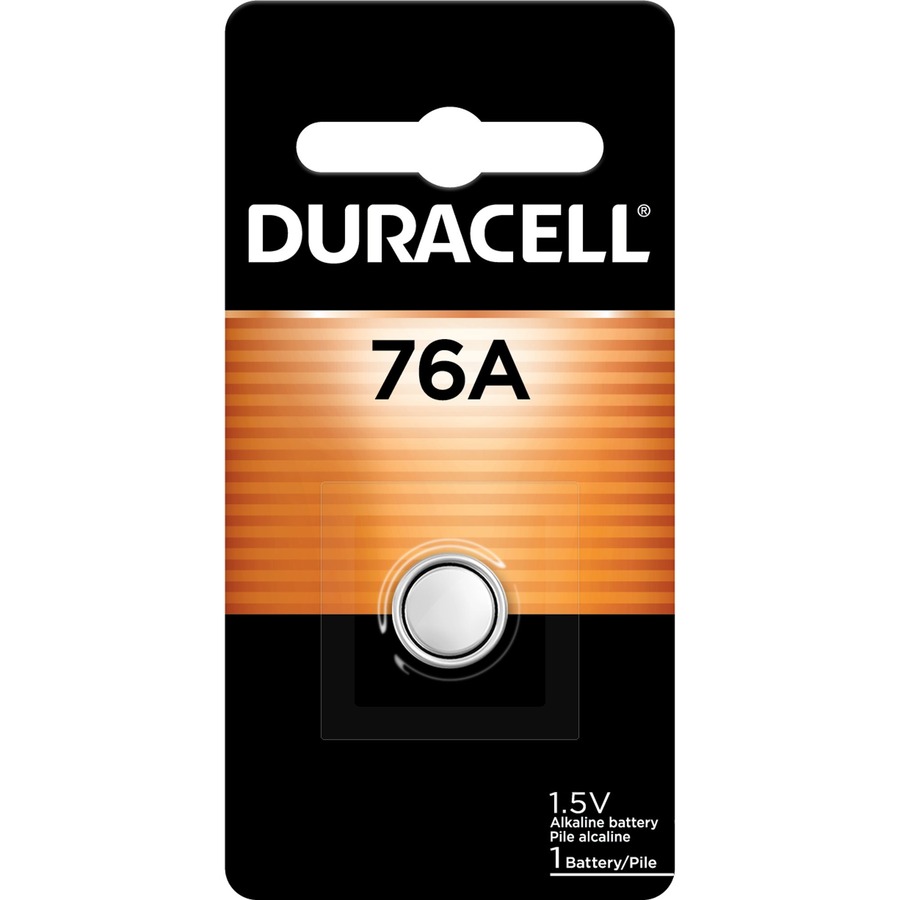 Ejeren Mona Lisa Afskrække Duracell Medical Alkaline 1.5V Battery - 76A - For Multipurpose - LR44/A76  - 1.5 V DC - 1 / Pack - Office Supply Hut