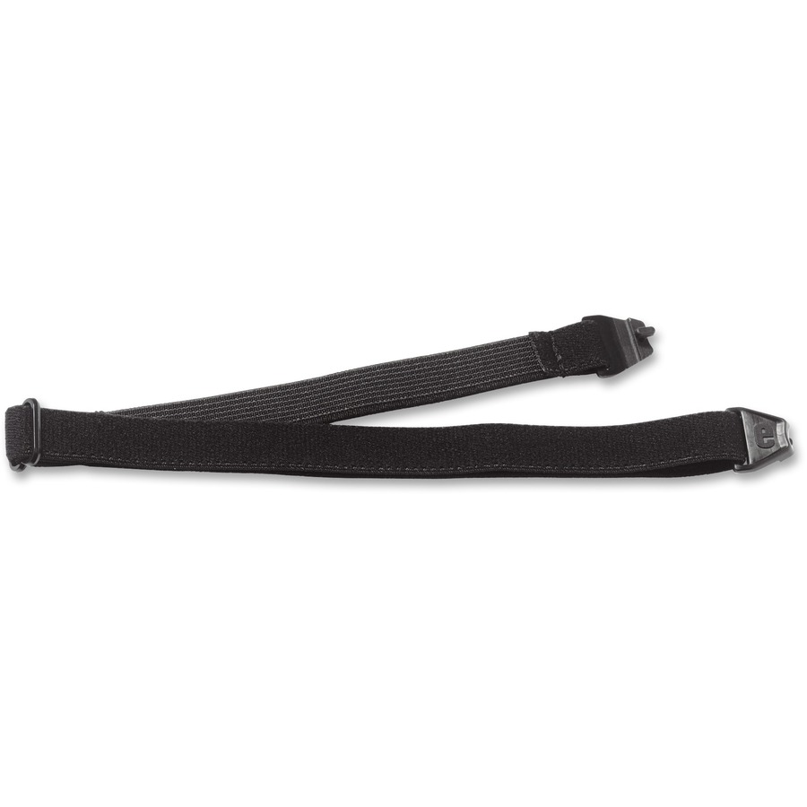 Ergodyne Skullerz Elastic Retainer Strap - 1 Each - Black - Elastic ...