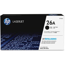 HP 26A Original Laser Toner Cartridge - Black Pack - 3100 Pages