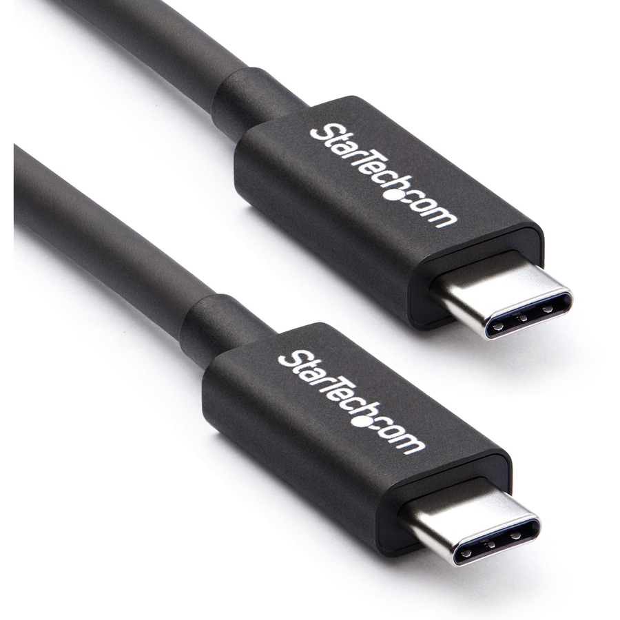 StarTech.com Thunderbolt 3 - 6 ft / 2m - 60Hz - 20Gbps - USB C to USB C Cable - Thunderbolt 3 USB Type Charger Cable - Provide twice