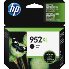 HP 952XL Original Ink Cartridge - Single Pack - Inkjet - High Yield - 2000 Pages - Black - 1 Pack