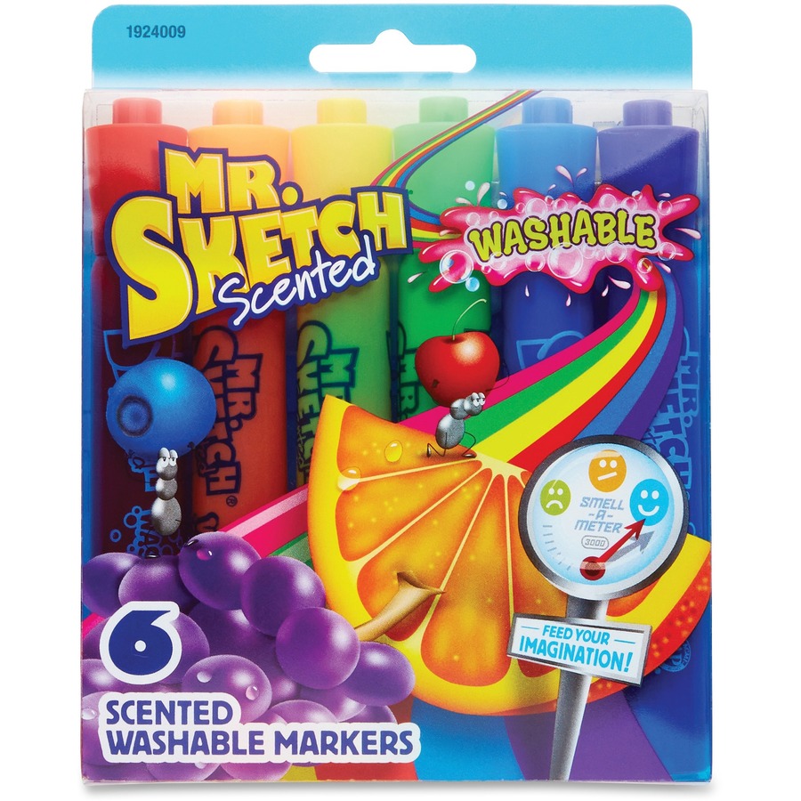 Mr Sketch 6 Count Scented Markers