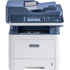 WorkCentre&trade;3335DNI Multifunction Monochrome Laser Printer - Copier/Fax/Printer/Scanner - 35 ppm Mono Print - 1200 x 1200 dpi Print - Automatic Duplex Print - Up to 50000 Pages Monthly - 300 sheets Input - Color Scanner - 600 dpi Optical Scan - Monoc