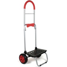 dbest Mighty Max Dolly - 72.57 kg Capacity - x 16" Width x 14" Depth x 37.8" Height - Red - 1 Each