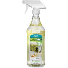 Eco Mist Solutions Shower Cleaner - 27.9 fl oz (0.9 quart) - 1 Each - Unscented, Noncarcinogenic, Allergen-free, Odorless, Fume-free