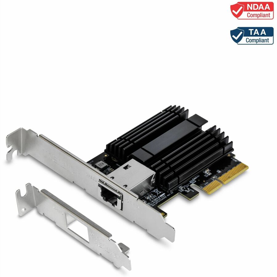TRENDnet TEG-10GECTX 10 Gigabit PCIe Network Adapter - Newegg.com