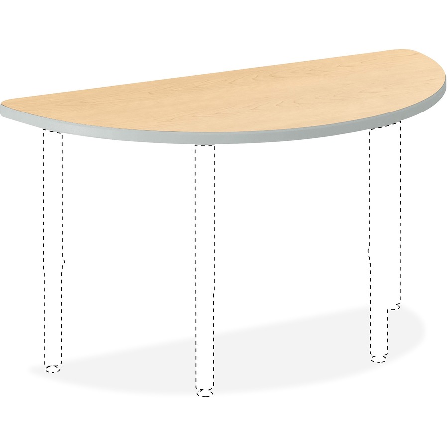 Hon Build Half Round Table 60 W X 30 D, Semi Circle Table Top