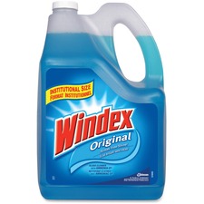 Windex Glass & Multi-Surface Cleaner - 169.1 fl oz (5.3 quart)Bottle - 1 Each - Streak-free, Phosphate-free, Film-free