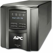 APC by Schneider Electric Smart-UPS 750VA LCD 120V with SmartConnect - Tower - 3 Hour Recharge - 5 Minute Stand-by - 120 V AC Input - 120 V AC Output - Sine Wave - 6 x NEMA 5-15R