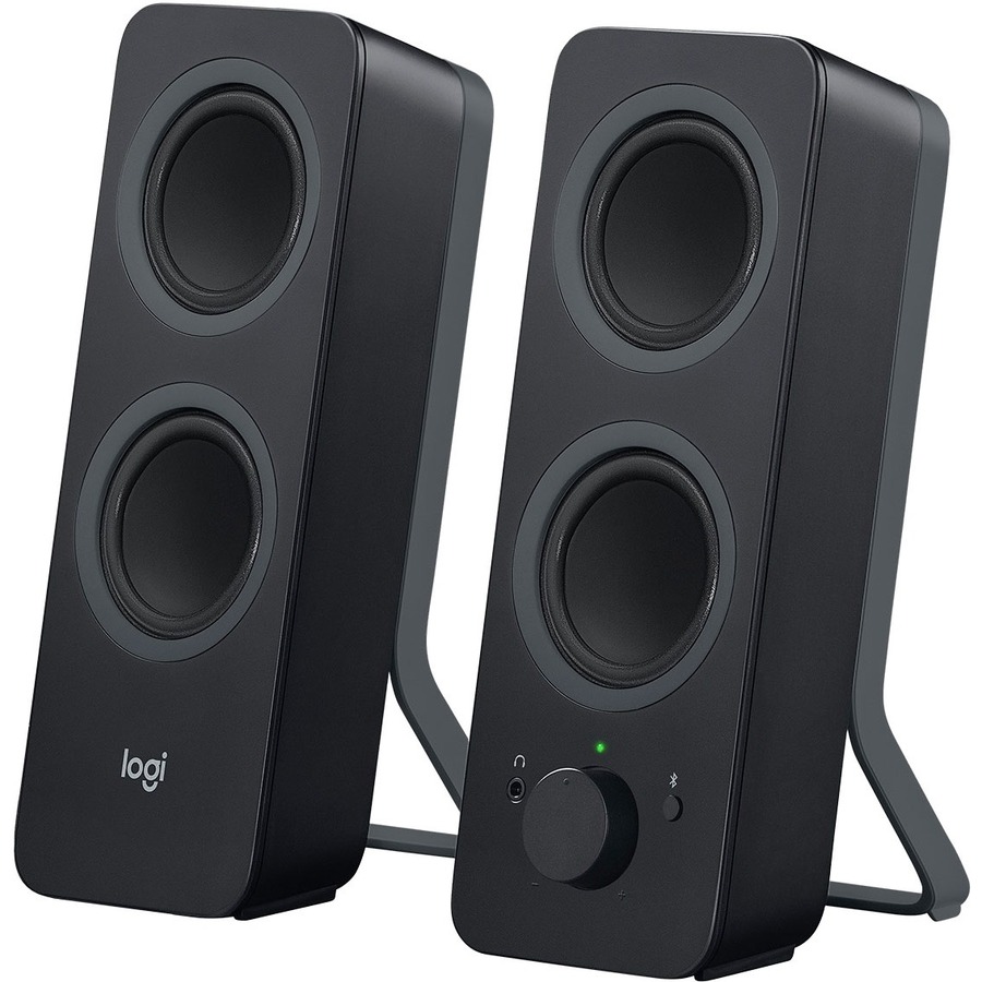 Havn kerne dateret Logitech Z207 Bluetooth Speaker System - 5 W RMS - Black - Zerbee