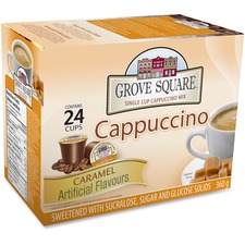 TreeHouse Caramel Single Cappuccino - 24 / Box