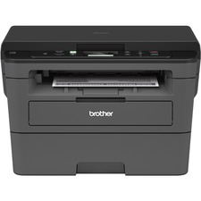 HL-L2390DW Multifunction Monochrome Laser Printer - Copier/Printer/Scanner - 36 ppm Mono Print - 2400 x 600 dpi Print - Automatic Duplex Print - Up to 10000 Pages Monthly - 250 sheets Input - Color Scanner - 1200 dpi Optical Scan - Wireless LAN - Wi-Fi Di