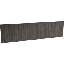 Heartwood Innovations Grey Dusk Laminate Desking Door - 16" x 0.8" x 16.5" - Material: Wood Grain, Particleboard - Finish: Gray Dusk, Thermofused Laminate (TFL)
