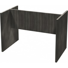 Heartwood Small Grey Racetrack Conference Table - 39.5" x 23.8"28" , 0.1" Edge - Finish: Gray Dusk
