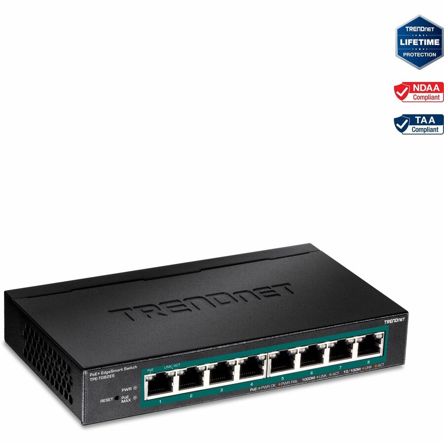 TRENDnet TPE-224WS 28-Port 10/100 Mbps Web Smart PoE+ Switch
