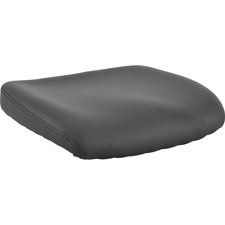 Lorell Premium Seat - Black - Vinyl - 1 Each