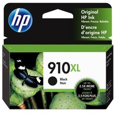 HP 910XL Original High Yield Inkjet Ink Cartridge - Black - 1 Each - 825 Pages