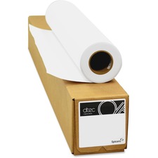 dtec 26 lb Bond Paper Roll - 24" x 150 ft - 26 lb Basis Weight - Matte - 1 / Roll - White
