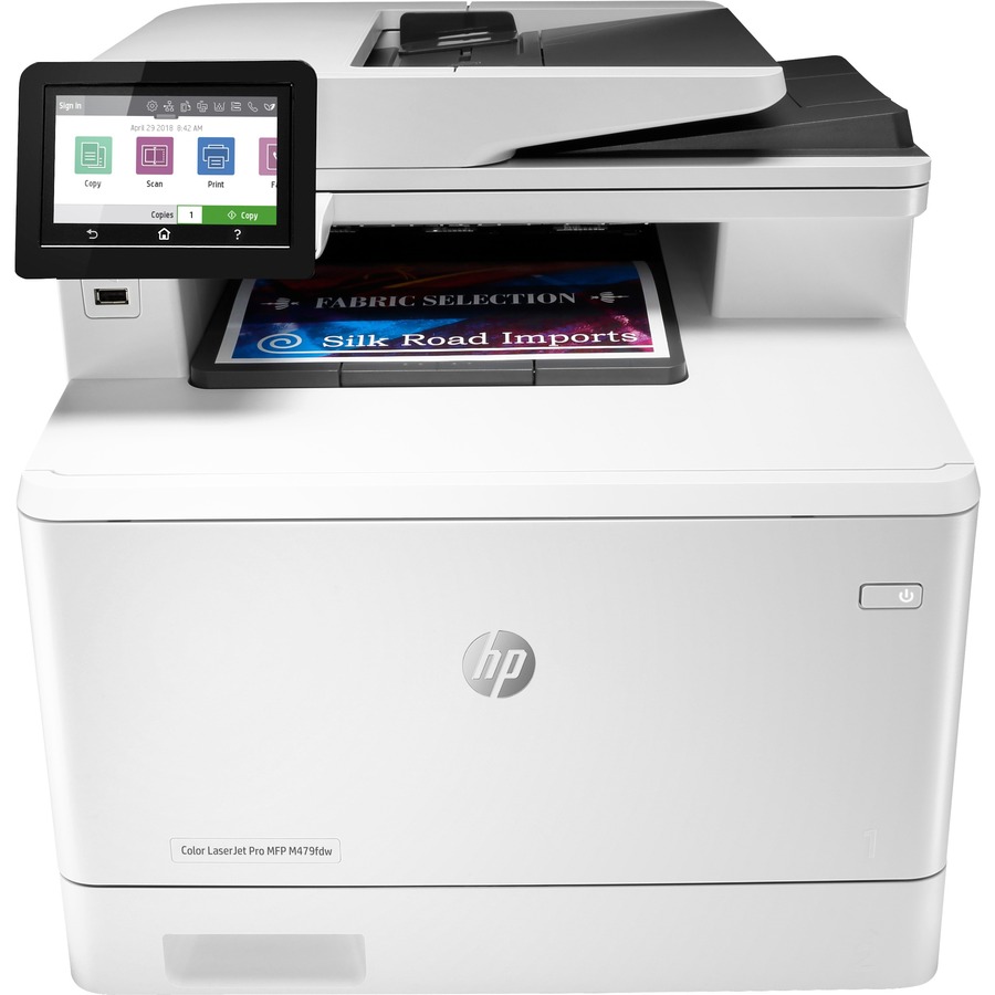 HP LaserJet Pro M479fdw Wireless Multifunction - Color - Copier/Fax/Printer/Scanner - 29 ppm Mono/20 ppm Color Print - 600 x 600 dpi Print - Automatic Duplex Print - Up