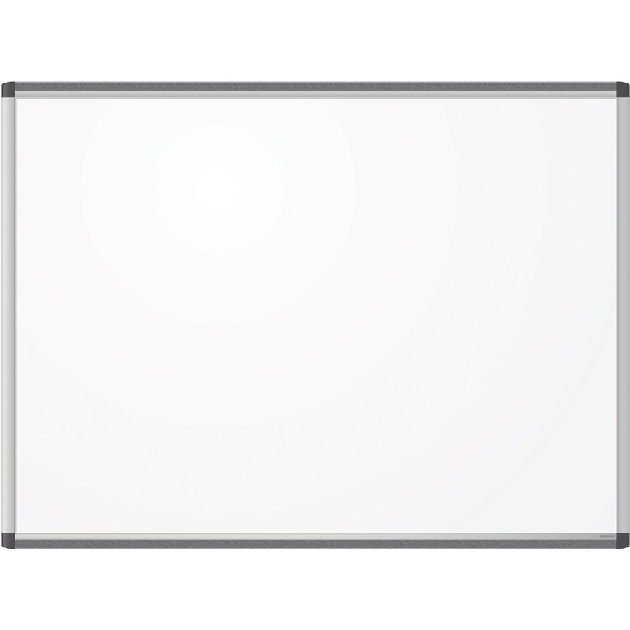 U Brands Dry Erase Board, 35 x 47 Inches, Silver Aluminum