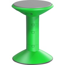 Storex Student Wiggle Stool - Green - 1 Each