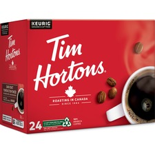 Tim Hortons K-Cup Dark Roast Coffee - Dark - 24 / Box
