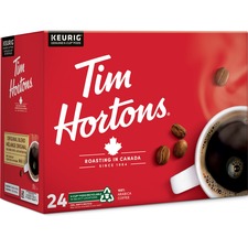 Tim Hortons K-Cup Original Blend Medium Roast Coffee - Medium - 24 / Box