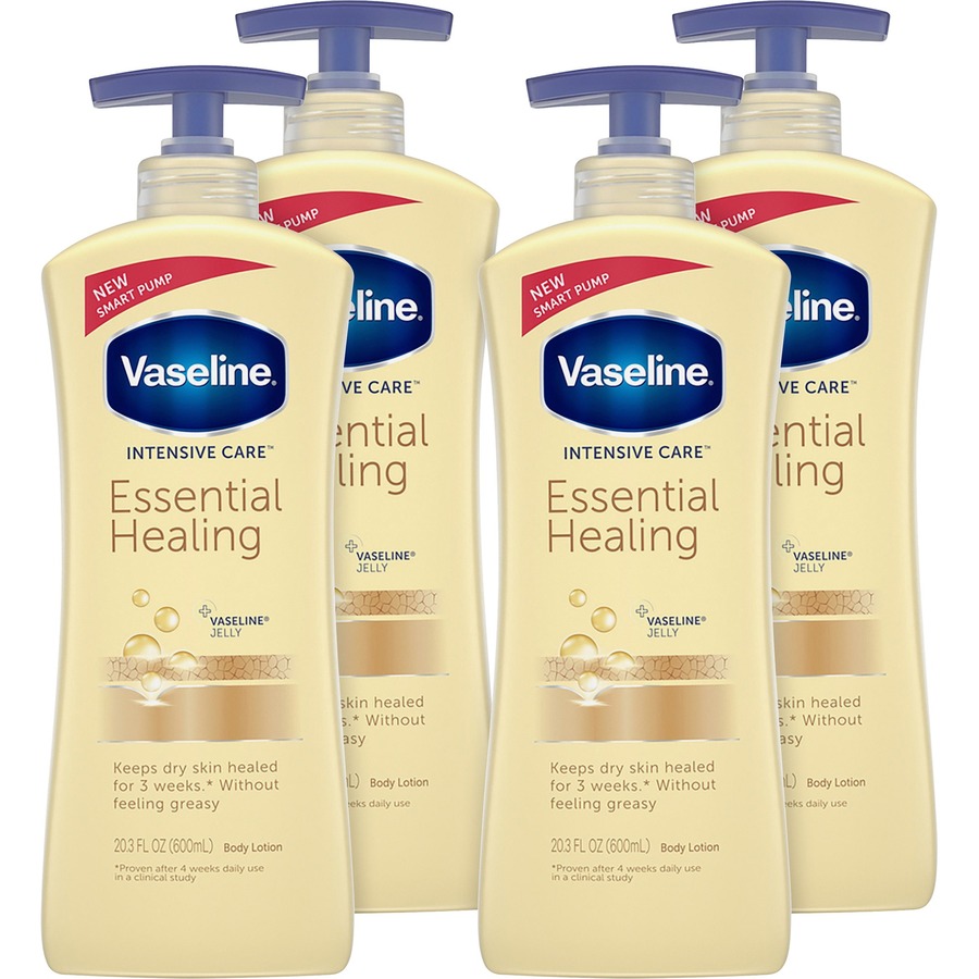 Vaseline Intensive Care Lotion - Lotion - 20.30 fl oz - For Dry Skin - Applicable on Body - Moisturising, Absorbs Quickly, Non-greasy - / Carton - Thomas Business Center Inc