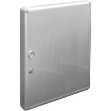 Royal Sovereign KMCS-72/ Aluminum Key Cabinet - 72 Key - 15.8" x 18.7" x 2.2" - Security Lock, Pre-drilled Mounting Hole - Silver - Aluminum