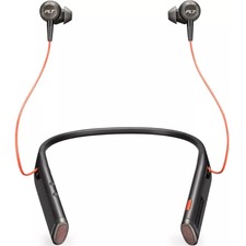 Plantronics Voyager B6200 UC Earset - Stereo - Wireless - Bluetooth - 98.4 ft - 20 Hz - 20 kHz - Earbud, Behind-the-neck - Binaural - In-ear - Noise Cancelling, Omni-directional Microphone - Noise Canceling - Black