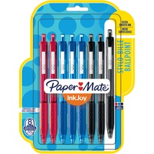 Paper Mate InkJoy™ 300 Retractable Ballpoint Pens - 1 mm Pen Point Size - Retractable - Assorted - 1 / Pack