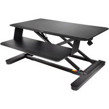 Kensington SmartFit Sit-Stand Desk - 35.4" Table Top Width - 22.8" Height - Black