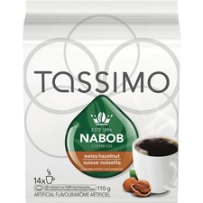 Tassimo Pod Tassimo Swiss Hazelnut Coffee Pods - Compatible with Tassimo Brewer - Medium - 3.9 oz - 14 / Pack
