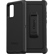 OtterBox Defender Rugged Carrying Case (Holster) Samsung Galaxy Note20 5G Smartphone - Black - Dirt Resistant, Bump Resistant, Scrape Resistant, Dirt Resistant Port, Dust Resistant Port, Lint Resistant Port, Drop Resistant - Belt Clip - 7.04" (178.82 mm) 