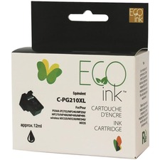 Eco Ink Inkjet - Remanufactured for Canon PG210XL - Black - 401 Pages
