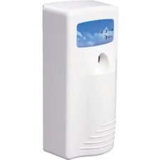 Stratus® Interval Air Freshener Dispenser - 0.08 Hour, 0.17 Hour, 0.25 Hour, 0.33 Hour - 1 Each - White, Blue