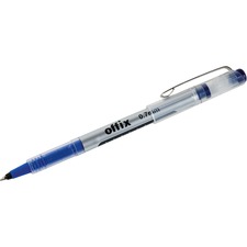 Offix Rolling Ballpoint Pen - Blue Liquid Ink - 1 Each