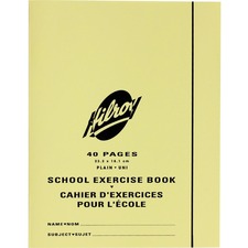 Hilroy Notebook - 40 Pages - Plain - 1 Each