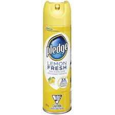 Pledge Furniture Polish - Spray, Aerosol - 275 g - Lemon Scent - 1 Each