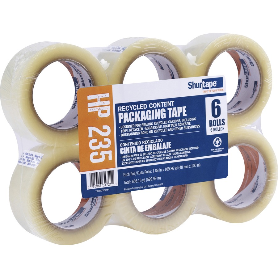 Duck HP 235 Hot Melt Packaging Tape  yd Length x 