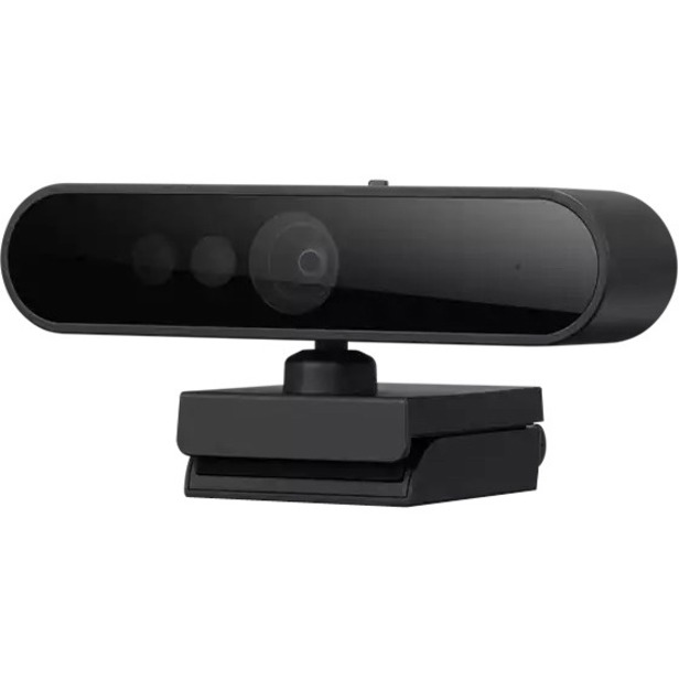Lenovo Video Conferencing Camera - Black - USB Type C - 1 / Each - Full HD - 1920 x 1080 Video - 95� Angle - Tripod Mount, Clip - Microphone - For Computer, Notebook, Monitor - Windows 10, Windows 7, Windows 8, Windows 11, macOS Mojave 10.14, Linux - Plug & Play, 3D Noise Reduction