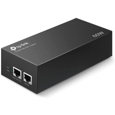 TP-Link TP-Link TL-PoE170S - 802.3at/af/bt Gigabit PoE Injector - Non-PoE to PoE Adapter - Supplies up to 60W (PoE++) - Plug & Play - Desktop/Wall-Mount - Distance Up to 328 ft. - UL Certified - Black - Plug & Play - Desktop/Wall-Mount - Distance Up to 328 ft. - UL Certified - Black