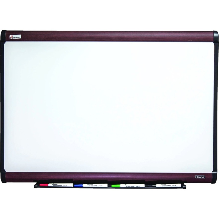 SKILCRAFT Porcelain Dryerase Board 36" (3 ft) Width x 24