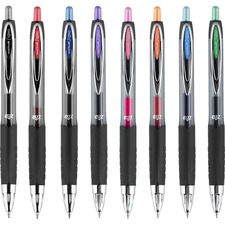 uniball&trade; 207 Gel Pen - 0.7 mm Pen Point Size - Assorted Gel-based Ink - 8 / Pack